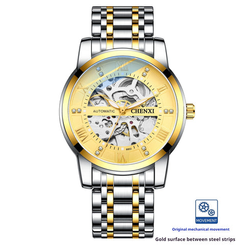 Men's Hollow Automatic Mechanical Watch