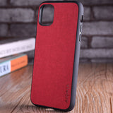 Business real fabric mobile phone case