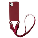 Silicone sling phone case