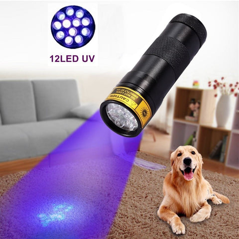 21LED violet flashlight LED violet UV UV Flashlight counterfeit flashlight