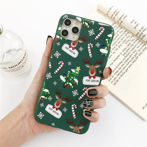 Christmas elk phone case