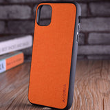 Business real fabric mobile phone case