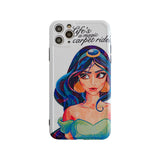 Oil painting princess phone case