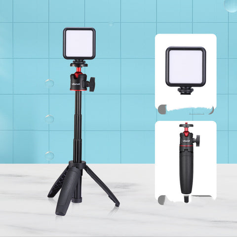 Compatible with Apple, Mini tabletop extension pole tripod