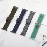 Braided Nylon Strap 44 Mm 42 Mm 40 Mm 38 Mm, Adjustable Elastic Wrist Strap