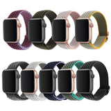 Braided Nylon Strap 44 Mm 42 Mm 40 Mm 38 Mm, Adjustable Elastic Wrist Strap