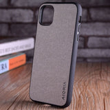 Business real fabric mobile phone case