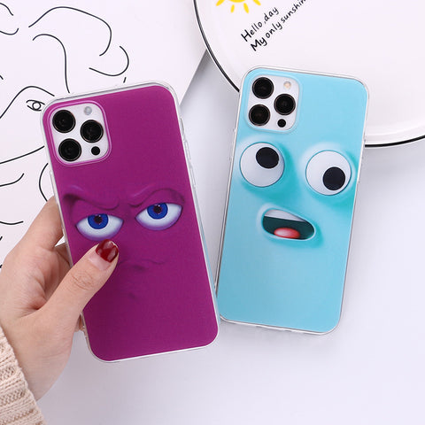 Painted Funny Emoji Phone Case