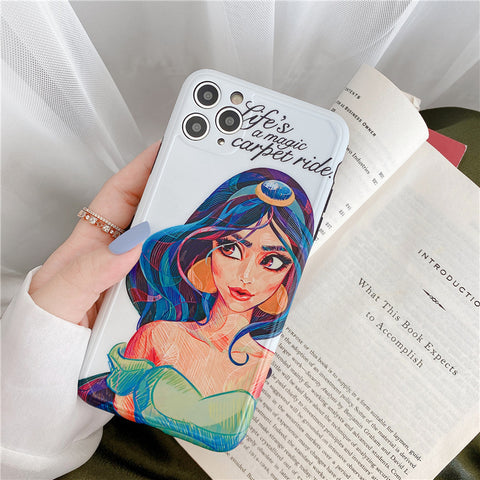 Oil painting princess phone case