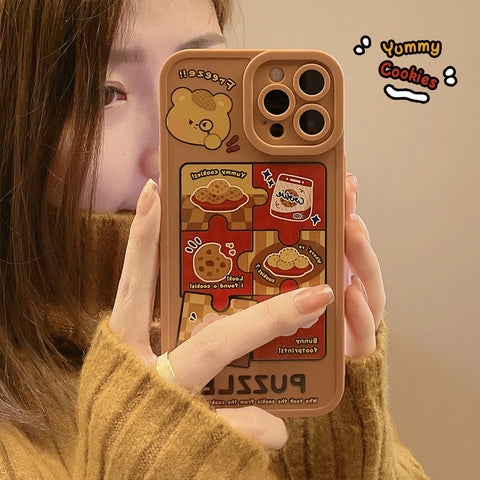 Creativity Cute Painted Cartoon Back Cover Phone Case