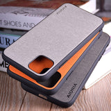 Business real fabric mobile phone case