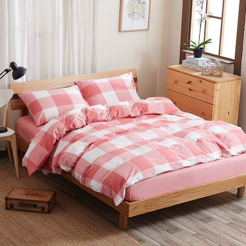 Pure cotton four-piece bed sheet set