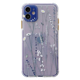 Compatible with  , Idyllic Small Flower Soft Shell Transparent Mobile Phone Case