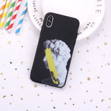 Cartoon Simple Creative Sculpture Mobile Phone Case