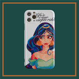 Oil painting princess phone case