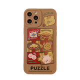 Creativity Cute Painted Cartoon Back Cover Phone Case