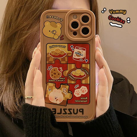 Creativity Cute Painted Cartoon Back Cover Phone Case