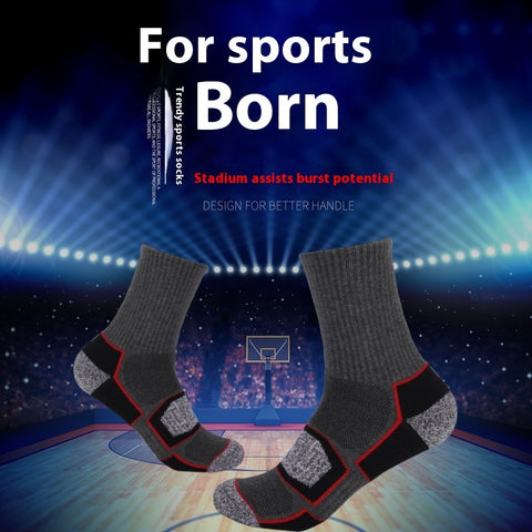 Outdoor Sport Mid-calf Length Sock Thickened