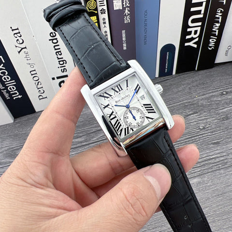 Square Quartz Watch Tank Men