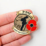 D-Day 80th Anniversary Commemorative Badge