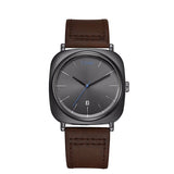 Square Calendar Business Men's Fashion Watch