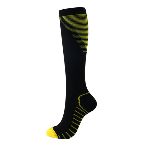 Xun New Color Pattern V-shaped Compression Stockings