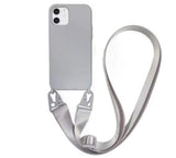 Silicone sling phone case