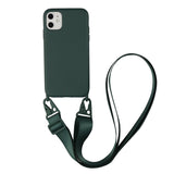 Liquid Silicone Integrated Lanyard Mobile Phone Case